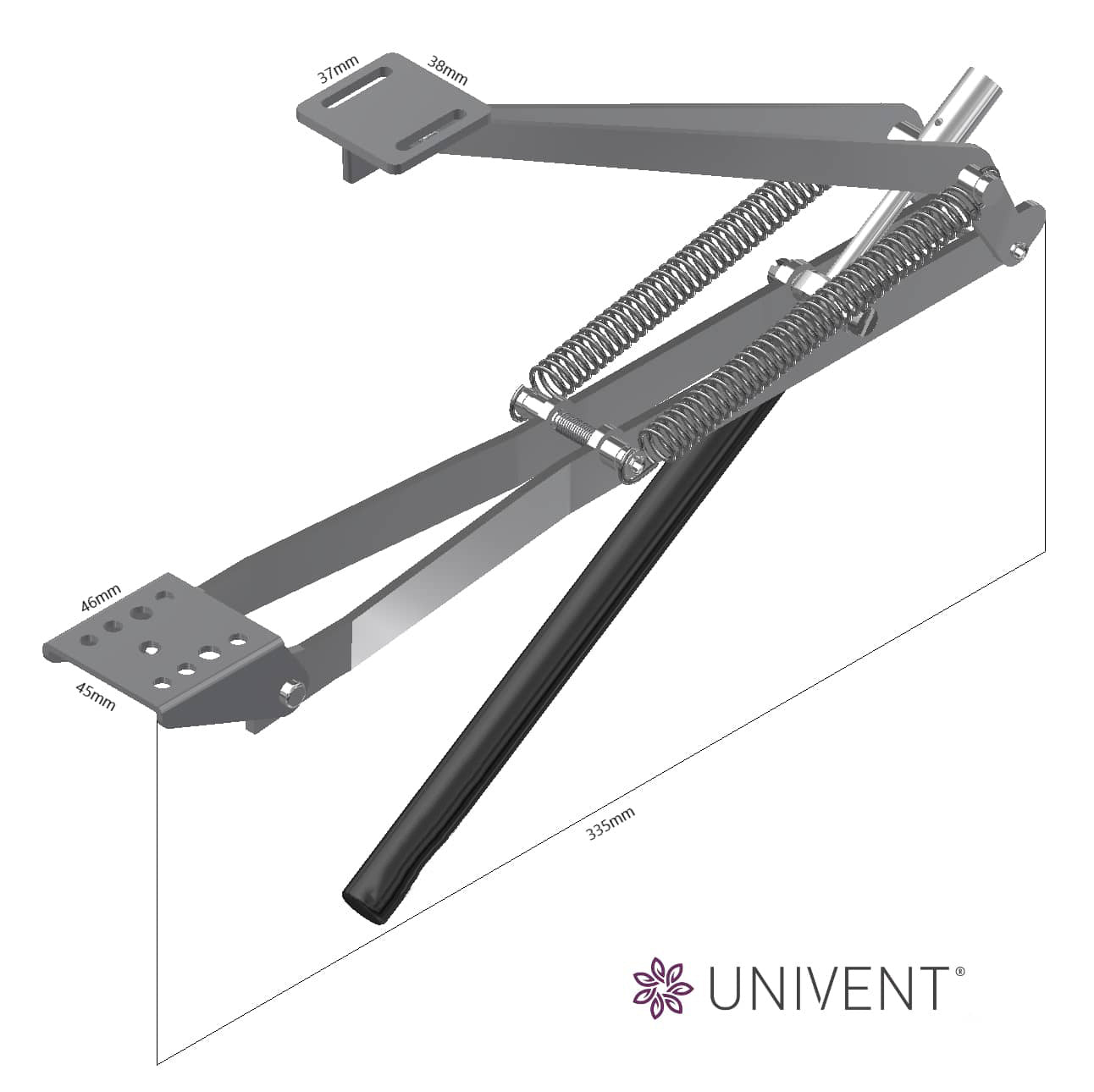 Ventilatie met koud frame Univent®