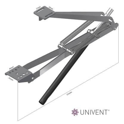 Ventilatie met koud frame Univent®