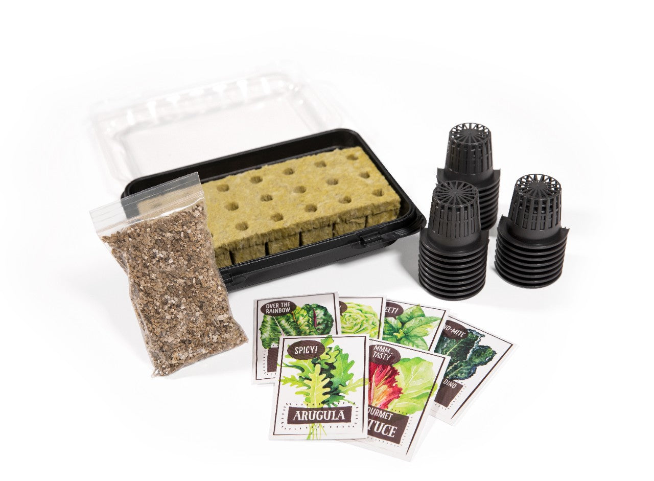 Tower Garden HOME met lampen