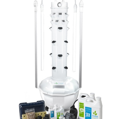 Tower Garden HOME met lampen