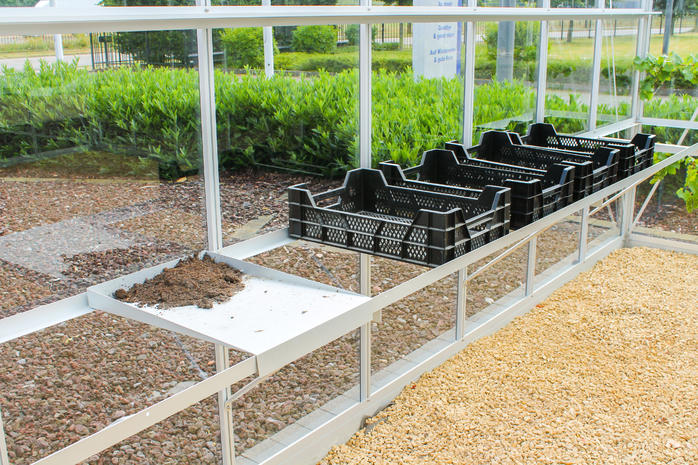 Rek tuinkas breedte verstelbaar 40-60 cm