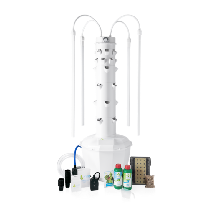 Tower Garden HOME met lampen